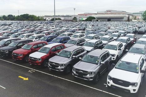 2023 Ford Everest: First examples leaving Thai factory