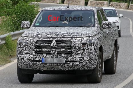 2023 Mitsubishi Triton spied with production body