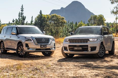 Nissan Patrol v Jeep Grand Cherokee L comparison
