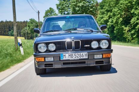 We drove the first BMW M5, and it's still brilliant