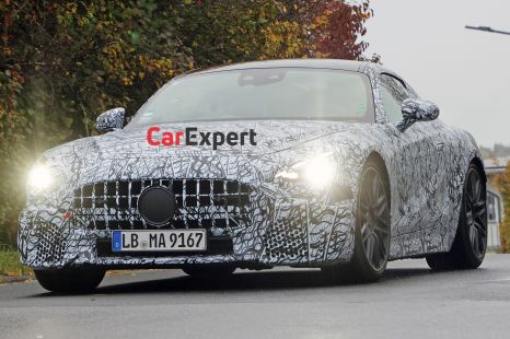 2023 Mercedes-AMG GT 53 PHEV spied