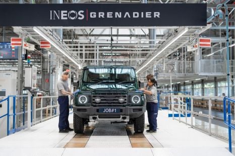 Ineos Grenadier production underway