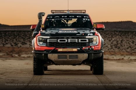 Australia-developed Ford Ranger Raptor taking on Baja 1000