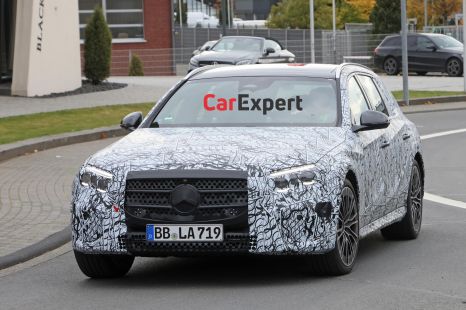 2024 Mercedes-Benz E-Class wagon spied