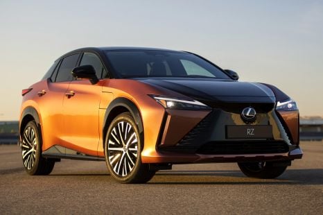 Lexus RZ EV arriving in May 2023