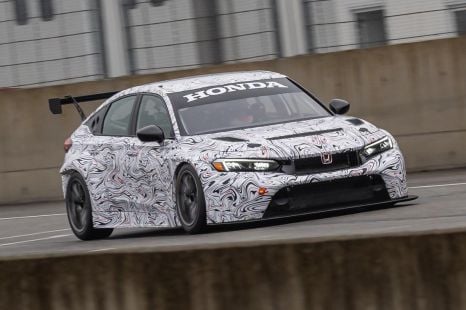 Honda Civic Type R TCR racer previewed ahead of 2023 debut