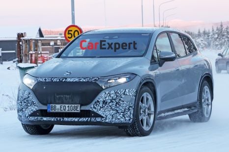 2023 Mercedes-Maybach EQS SUV spied?