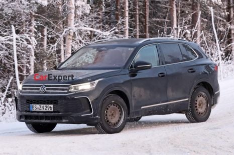 2024 Volkswagen Tiguan spied again