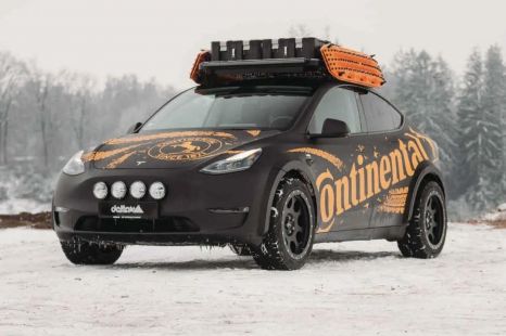 German tuner turns Tesla Model Y into off-roader