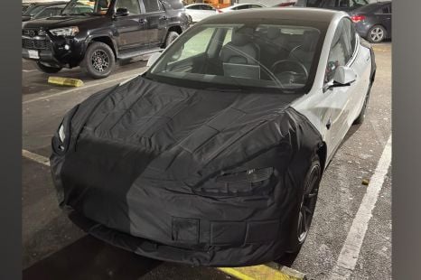 2024 Tesla Model 3 update spied