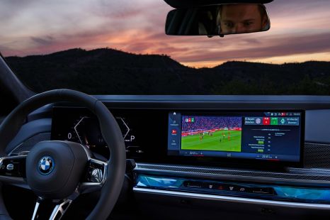 BMW starts in-car soccer streaming pilot