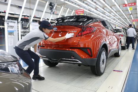 Toyota battery production expansion, C-HR PHEV detailed