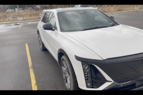 Cadillac Lyriq: Electric luxury SUV spied in right-hand drive