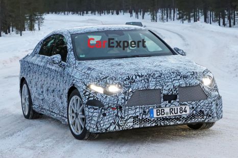 Mercedes-Benz's four-door CLA coupe going electric