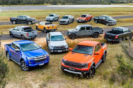 The best-selling utes and ute-based SUVs in Australia