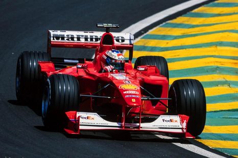 Michael Schumacher's F1-2000 car hits the auction block