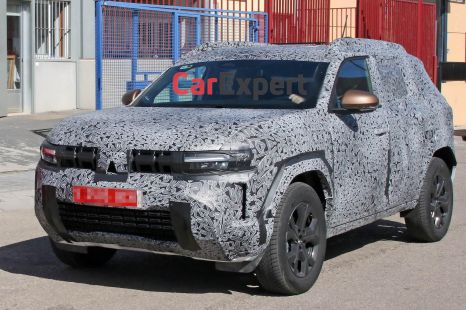 Dacia's next-generation Duster SUV spied