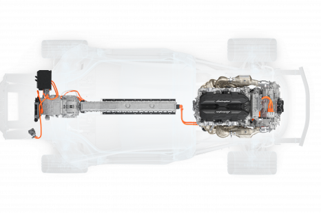 LB744: Lamborghini PHEV will have V12, three e-motors, wild outputs