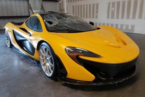 YouTuber restoring hurricane-damaged McLaren P1