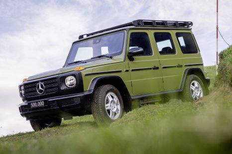 Mercedes-Benz celebrates 500,000 G-Wagens