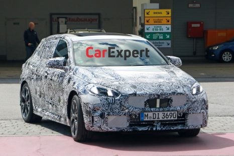 Smallest next-generation BMW spied