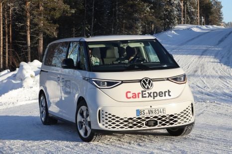 Larger Volkswagen ID. Buzz electric Kombi spied