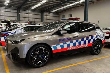 Look out NSW criminals, the BMW iX is on your case