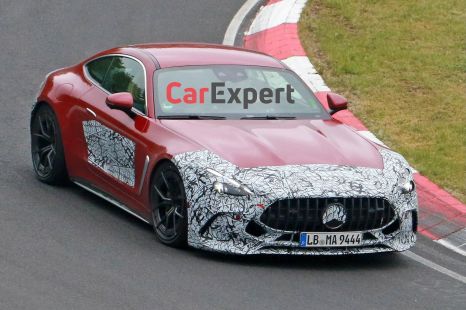 Mercedes-AMG GT: Next-gen sports car spied
