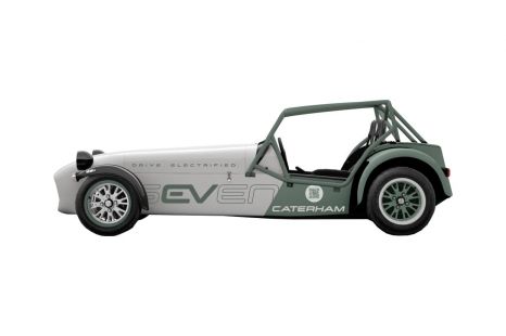 Caterham EV Seven concept previews future electric sports car