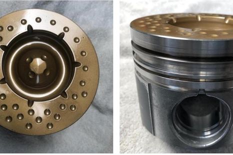 How golf balls inspired dimpled pistons for diesel engines