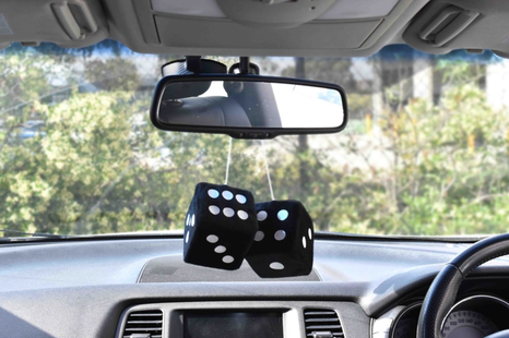 Are fluffy dice illegal in Australia?