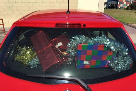 Is it illegal to not be able to see out your car’s back window in Australia?