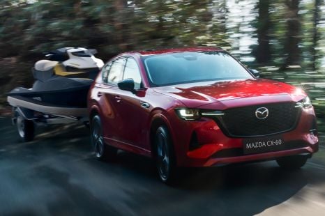 Mazda's accessorised CX-60 is ready to tow