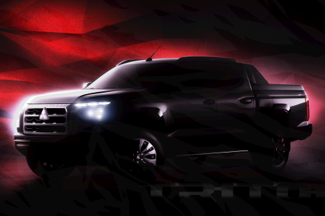 Next-generation Mitsubishi Triton teased, reveal date set