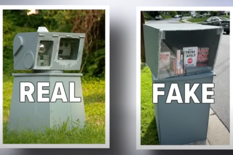 Vigilante 'speed camera' shut down by police