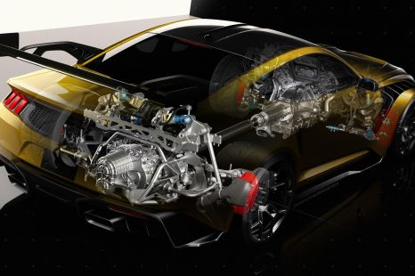 A closer look at the tech behind Ford's GT3 car for the road - the Mustang GTD
