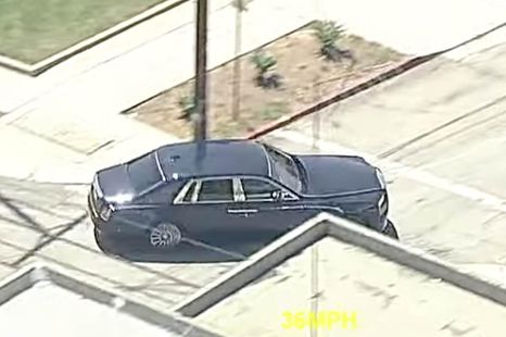 Rolls-Royce thief takes police on a Grand Theft Auto-like chase
