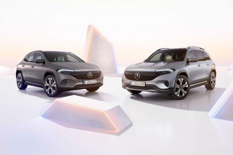 Mercedes-Benz's cheapest electric cars receive updated looks