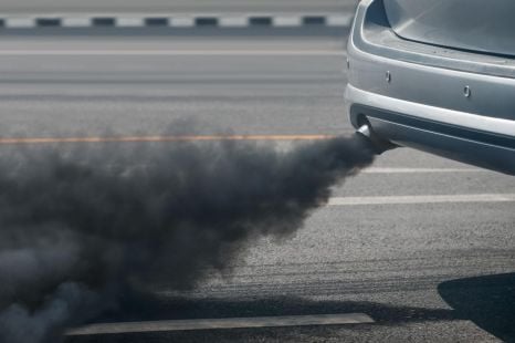 Is it legal to drive a vehicle that's blowing smoke?