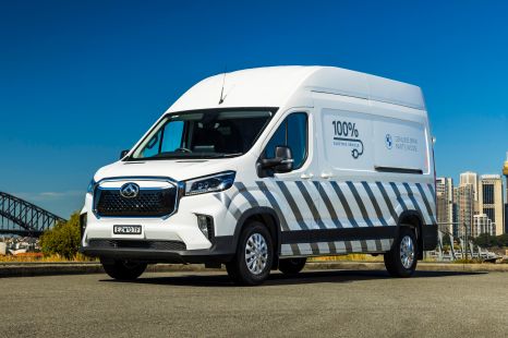 BMW using Chinese electric van for metro parts transport