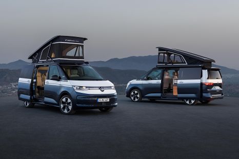Volkswagen California concept plugs in for electrified adventures