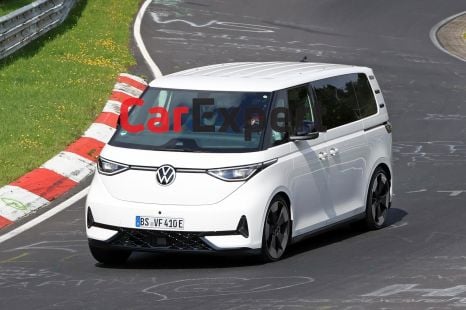 VW's hotted-up electric Kombi hits the track