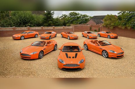Fanta-sy orange Aston Martin collection going under the hammer