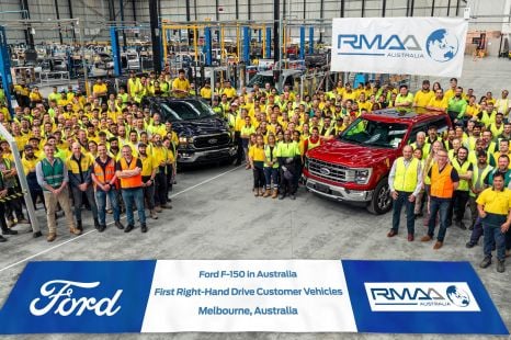 Ford F-150: Locally converted utes heading to Australian customers