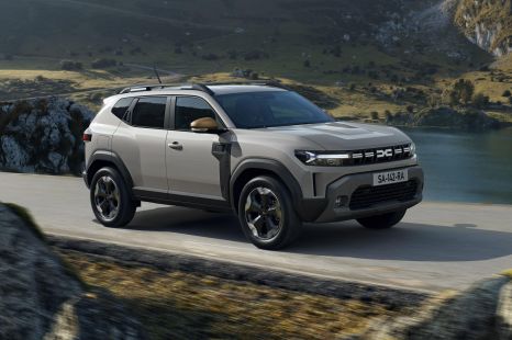 Dacia Duster gains macho styling, hybrid drivetrains