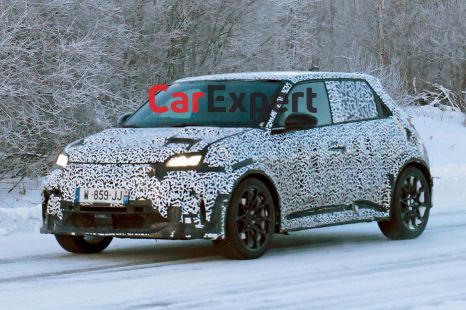 Alpine's hotter take on the Renault 5 electric car spied