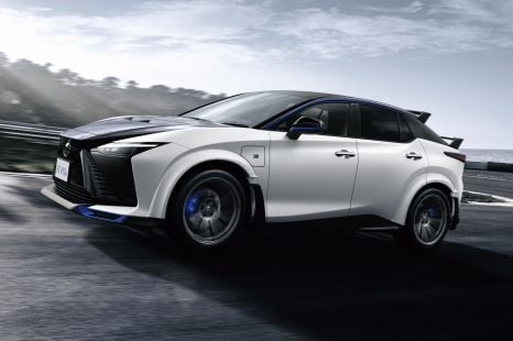 Lexus' Tesla Model Y rival gets racy makeover