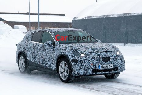 Mercedes-Benz's next electric SUV spied