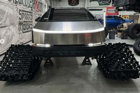 Meet the Tesla Cybertruck that won't get stuck off-road