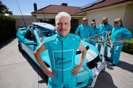 Adopted Australian F1 star Valtteri Bottas shows off "his" Holden Commodore ute